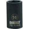 DEWALT 6-Point 1/2 IN Drive Impact Socket, DWMT75105OSP, 16 mm -Tools Elegant shop sftp a s assets20210609000000131
