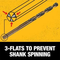 DEWALT Black Oxide Drill Bit, DW1120 G, 5/16 IN -Tools Elegant shop sftp a s assets20210609000000140