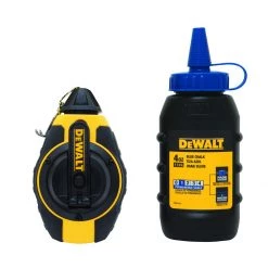 DEWALT Chalk Reel with Blue Chalk, 3:1, DWHT47373L