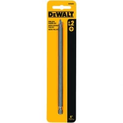 DEWALT #2 Phillip Power Bit, 6 IN, DW2062
