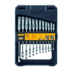 DEWALT Flex Head Ratcheting Metric Wrench Set, 12-Piece, DWMT19229 -Tools Elegant shop sftp a s assets20210609000000198