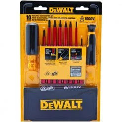 DEWALT Vinyl Grip Insulated Screwdriver Set, 10-Piece, DWHT66417 -Tools Elegant shop sftp a s assets20210609000000209