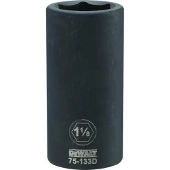DEWALT 6-Point 3/4 Drive Deep Impact Socket, DWMT75133OSP, 1-1/8 IN