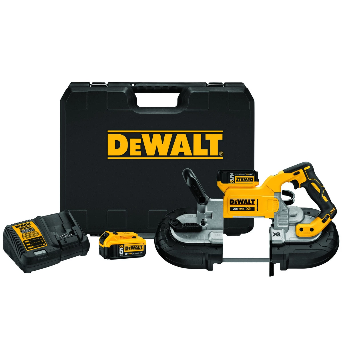 DEWALT Brushless Deep Cut Band Saw Kit, 20V MAX XR, DCS374P2 3 DEWALT Brushless Deep Cut Band Saw Kit, 20V MAX XR, DCS374P2