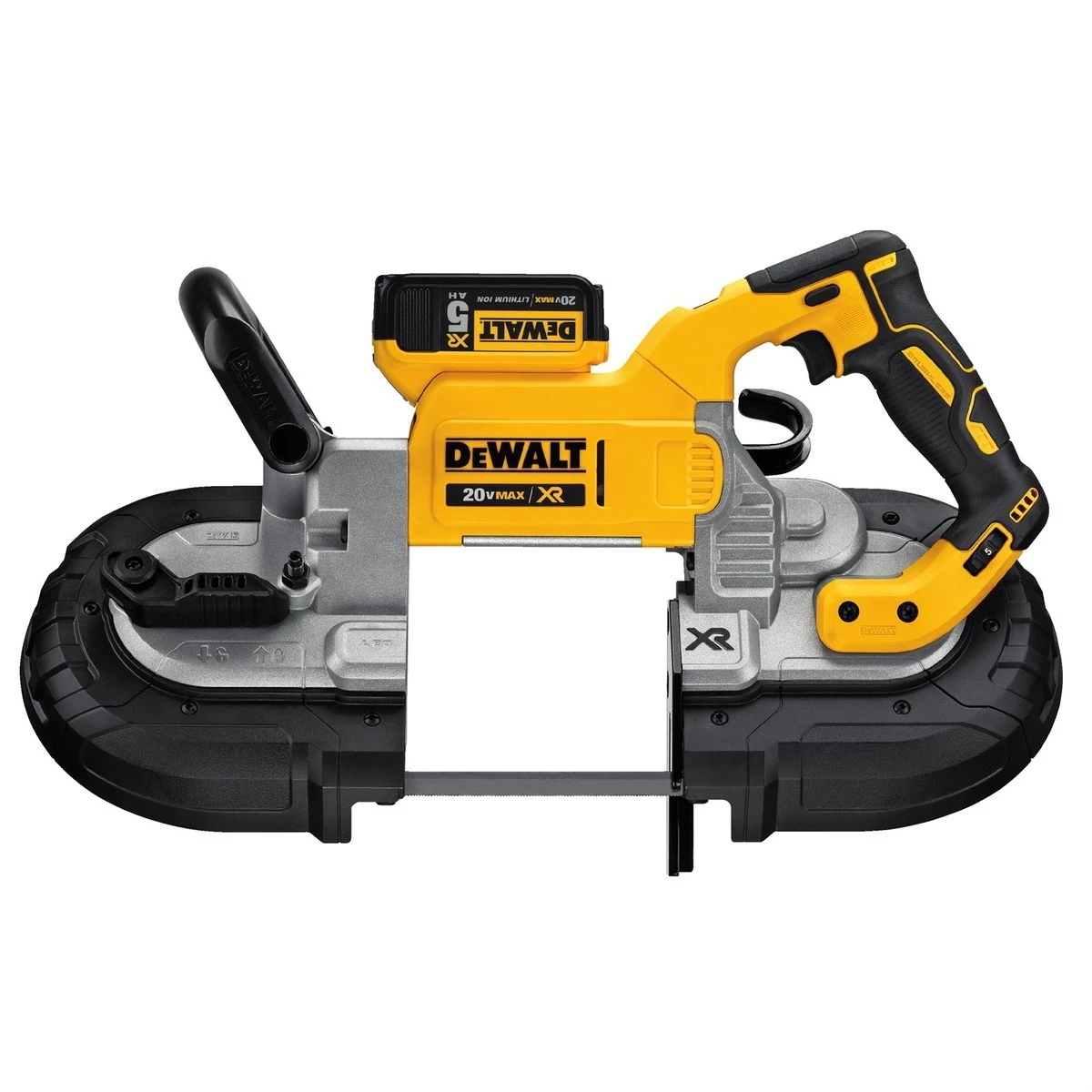 DEWALT Brushless Deep Cut Band Saw Kit, 20V MAX XR, DCS374P2 4 DEWALT Brushless Deep Cut Band Saw Kit, 20V MAX XR, DCS374P2 - Image 2