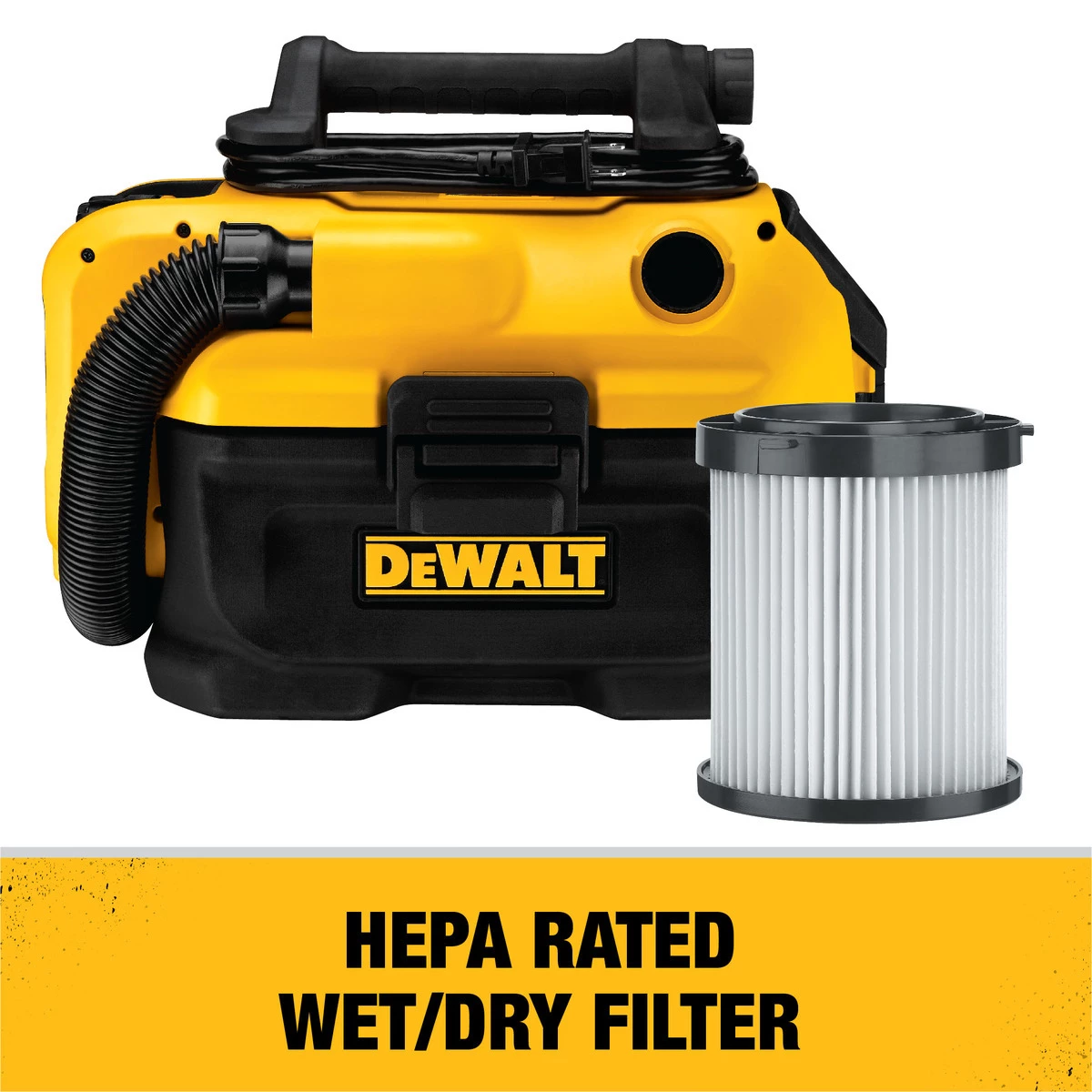 DEWALT AC / DC Wet Dry Vac, 20V MAX, DCV581H 6 DEWALT AC / DC Wet Dry Vac, 20V MAX, DCV581H - Image 4