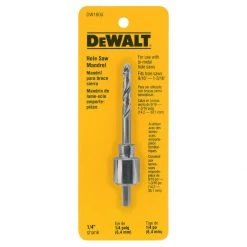 DEWALT Bi-Metal Mandrel, 1/4 IN, DW1800