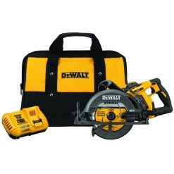 DEWALT FLEXVOLT Worm Drive Style Saw, (9.0ah Battery), 60V MAX, 7-1/4 IN, DCS577X1