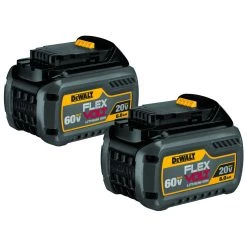 DEWALT FLEXVOLT Battery Pack 6.0ah Dual Pack, 20V / 60V MAX, DCB606-2 -Tools Elegant shop sftp a s assets20210610000000178