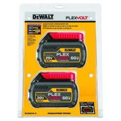 DEWALT FLEXVOLT Battery Pack 6.0ah Dual Pack, 20V / 60V MAX, DCB606-2 -Tools Elegant shop sftp a s assets20210610000000180