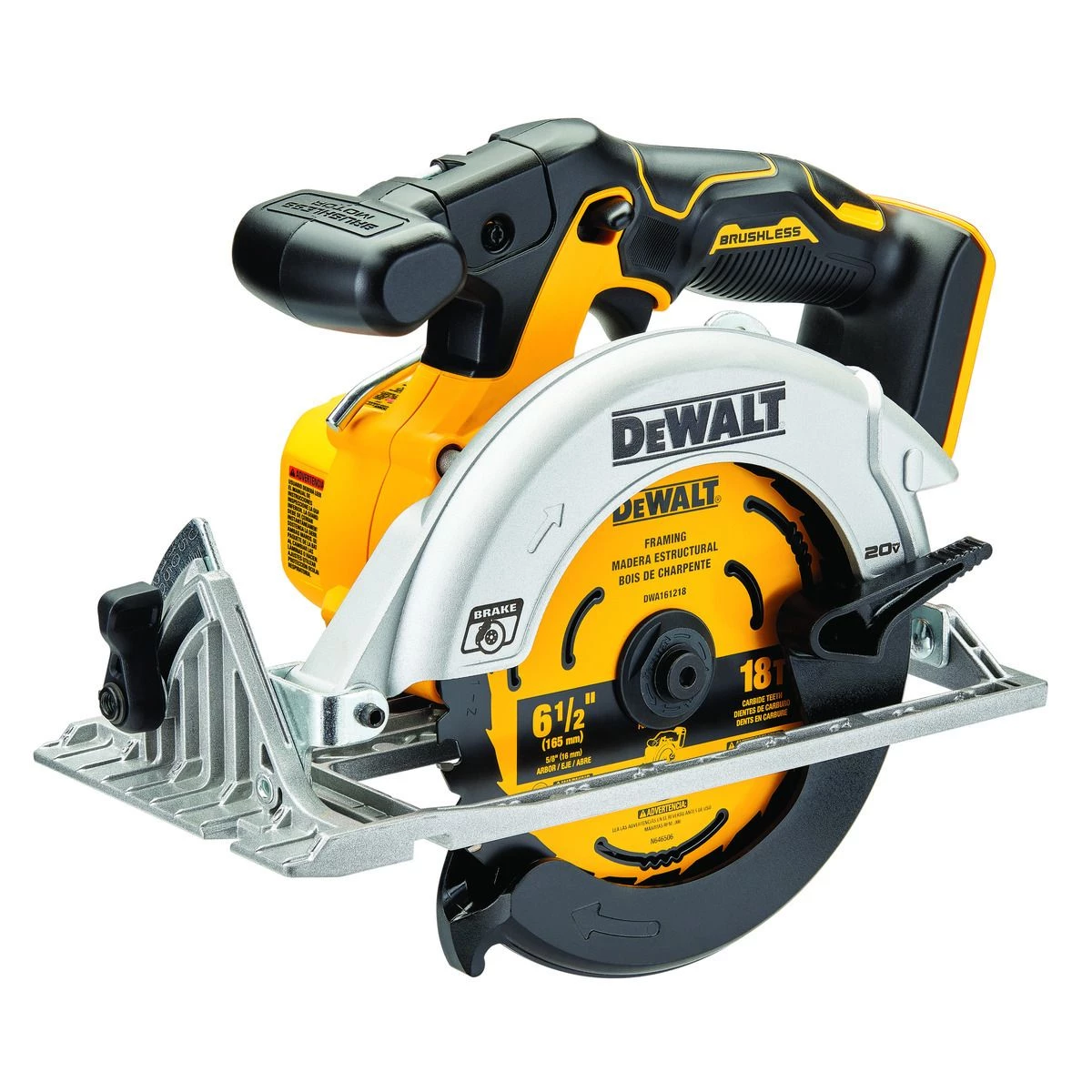 DEWALT Brushless Cordless Circular Saw (Tool Only), 20V MAX, 6-1/2 IN, DCS565B 5 DEWALT Brushless Cordless Circular Saw (Tool Only), 20V MAX, 6-1/2 IN, DCS565B - Image 3