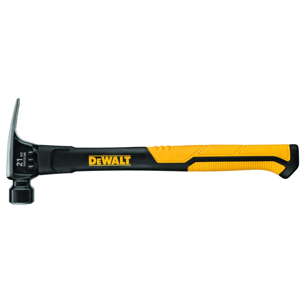 DEWALT 21 OZ Fiberglass Framing Hammer, DWHT51385 3 DEWALT 21 OZ Fiberglass Framing Hammer, DWHT51385