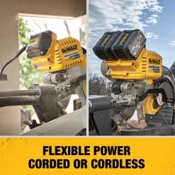 DEWALT FLEXVOLT Double Bevel Compound Sliding Miter Saw Kit, 12 IN, 120V MAX, DHS790AT2 -Tools Elegant shop sftp a s assets20210610000000207