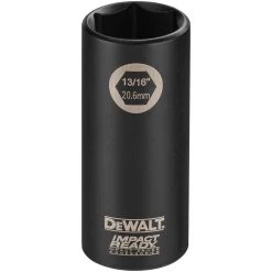 DEWALT 6-Point 3/8 IN Drive Deep Socket, DW2293, 15/16 IN