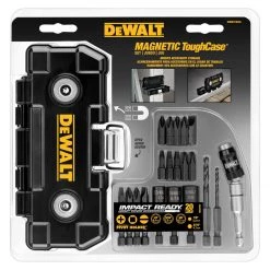 DEWALT Impact Ready Magnet Tough Case Set, 20-Piece, DWMTCIR20