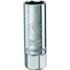 DEWALT 6-Point 3/8 IN Drive Spark Plug Socket, DWMT86380OSP, 5/8 IN