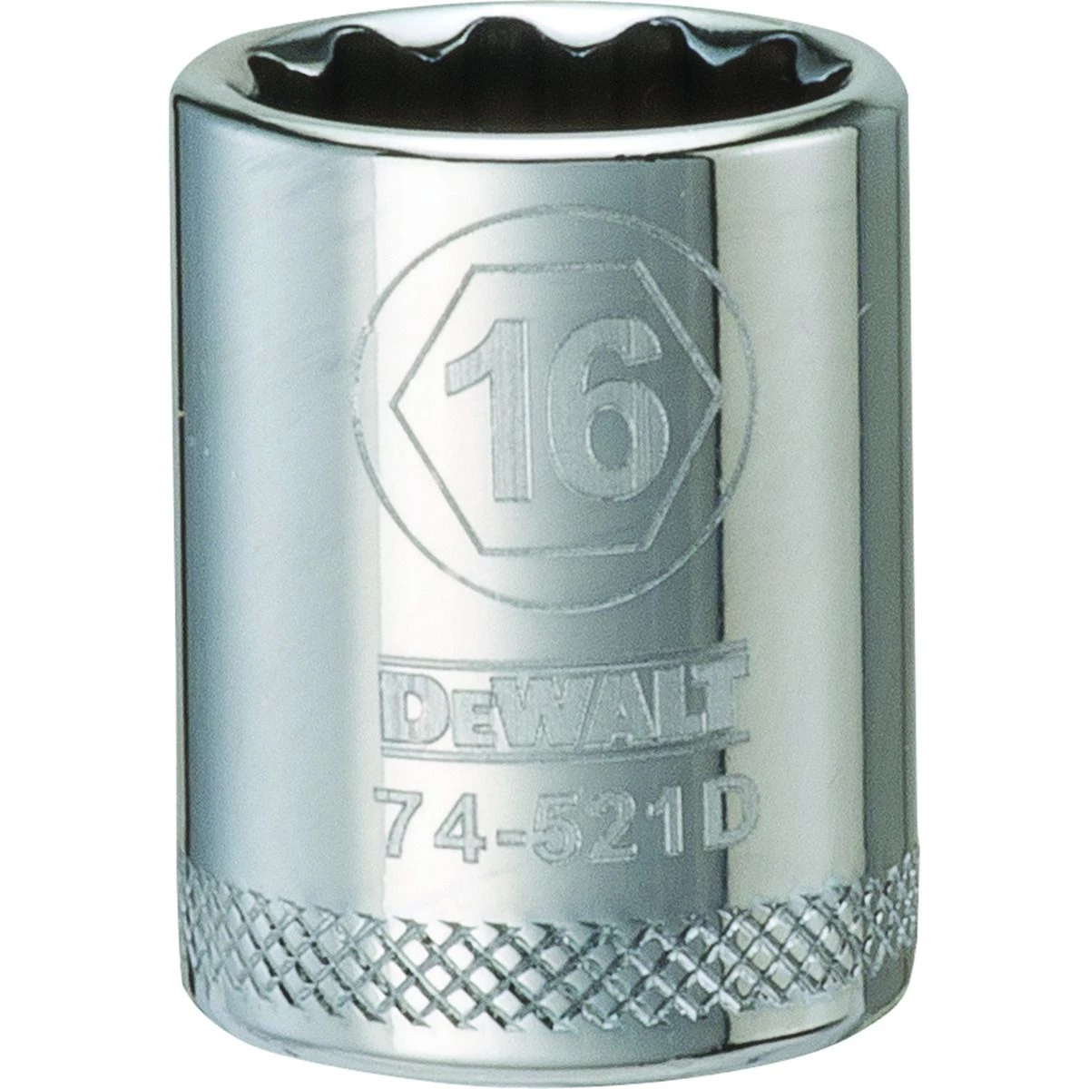 DEWALT 12-Point 3/8 IN Drive Socket, DWMT74521OSP, 16 mm 3 DEWALT 12-Point 3/8 IN Drive Socket, DWMT74521OSP, 16 mm
