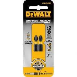 DEWALT Phillips No. 2 Impact Ready,1 IN, 2-Pack, DWA1PH2IR2 -Tools Elegant shop sftp a s assets20210611000000011