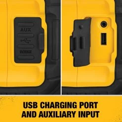 DEWALT Jobsite Bluetooth Speaker, 2V / 20V MAX, DCR010 -Tools Elegant shop sftp a s assets20210611000000076