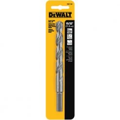 DEWALT Black Oxide Drill Bit, DW1130 G, 15/32 IN