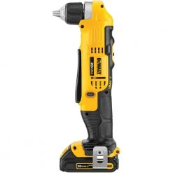 DEWALT Lithium-Ion Compact Right Angle Drill (1.5 Ah), 20V MAX, DCD740C1