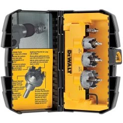 DEWALT Metal Cutting Carbide Hole Saw Set, 3-Piece, DWACM1802