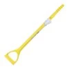 House Handle Fiberglass Dee Scoop Shovel Handle W/Rivet, 30 IN, 2430FG