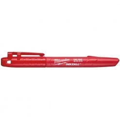 Milwaukee Tool INKZALL Fine Point Marker, 48-22-3170, Red