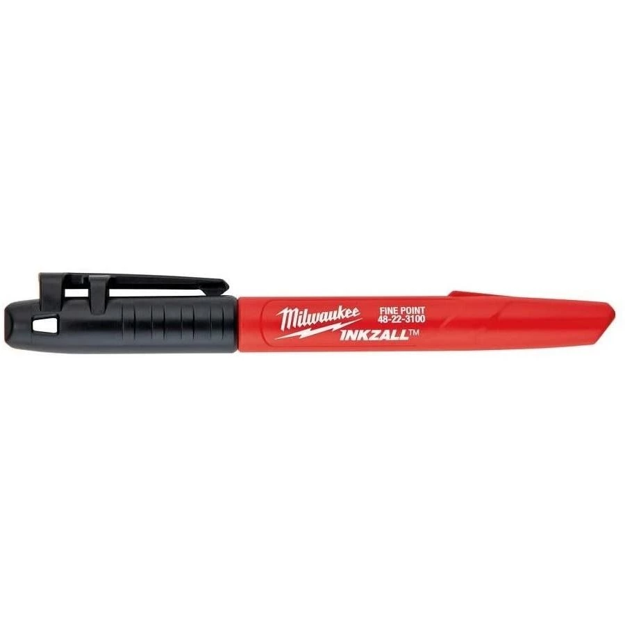 Milwaukee Tool INKZALL Fine Point Marker, 48-22-3100, Black 3 Milwaukee Tool INKZALL Fine Point Marker, 48-22-3100, Black