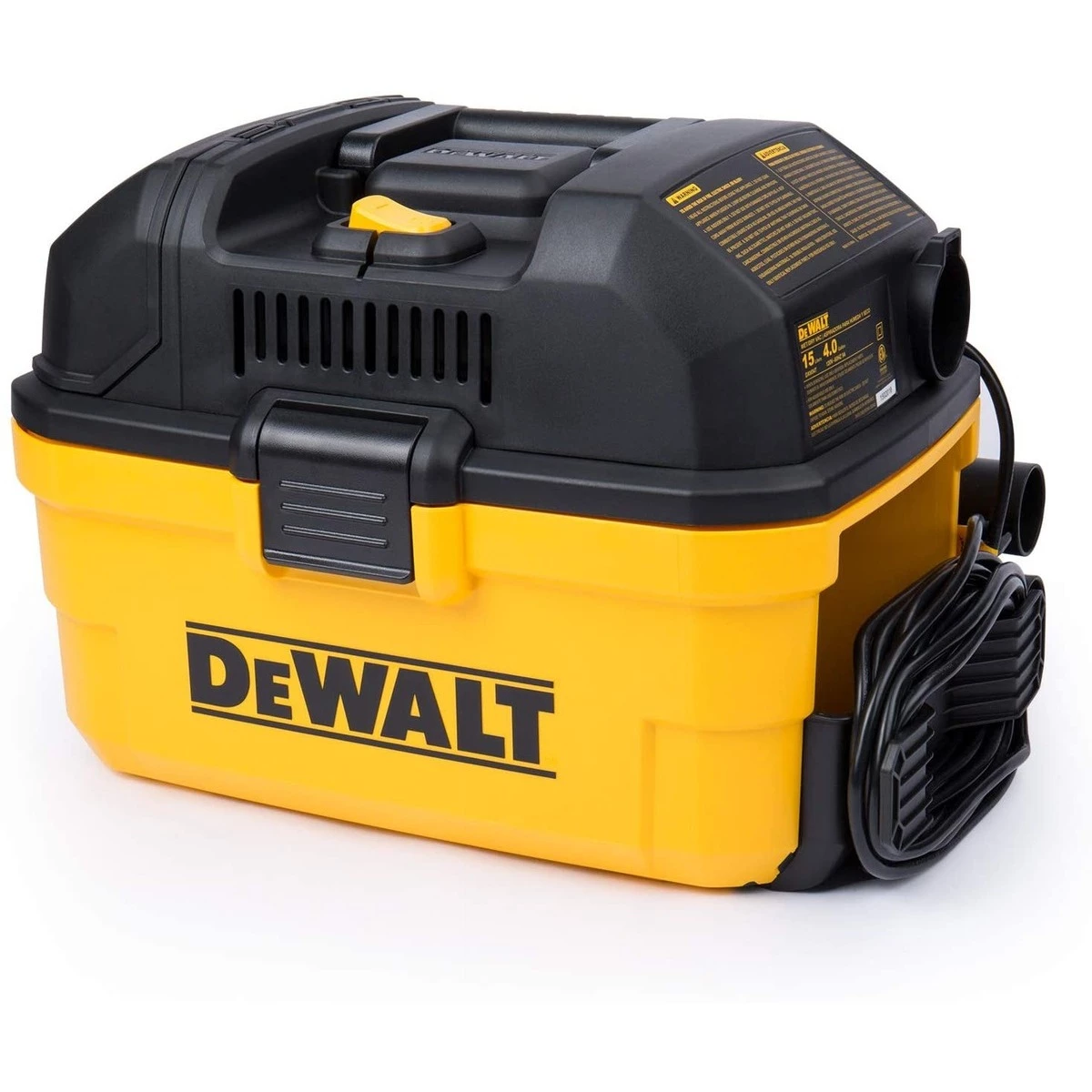 DEWALT Portable Wet & Dry Vacuum, DXV04T, 4 Gallon 4 DEWALT Portable Wet & Dry Vacuum, DXV04T, 4 Gallon - Image 2