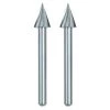Dremel 1/4 IN High Speed Cutter, 1/8 IN Shank, 2-Pack, 125