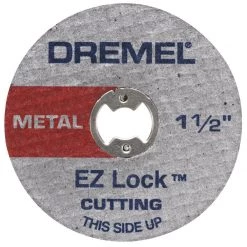 Dremel Lock Metal Cut-off Wheels, 5-Piece, EZ456