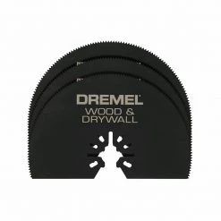Dremel Universal 3 IN Wood & Drywall Saw Blade 3-Piece Set, MM450B