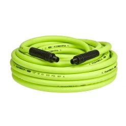 Flexzilla Air Hose, 3/8 IN MNPT Fittings, HFZ1250YW3, 1/2 IN x 50 FT