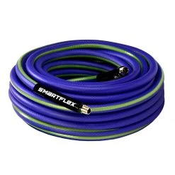 Smartflex Air Hose, 1/4 IN MNPT Fittings, HSF3850BL2, 3/8 IN x 50 FT