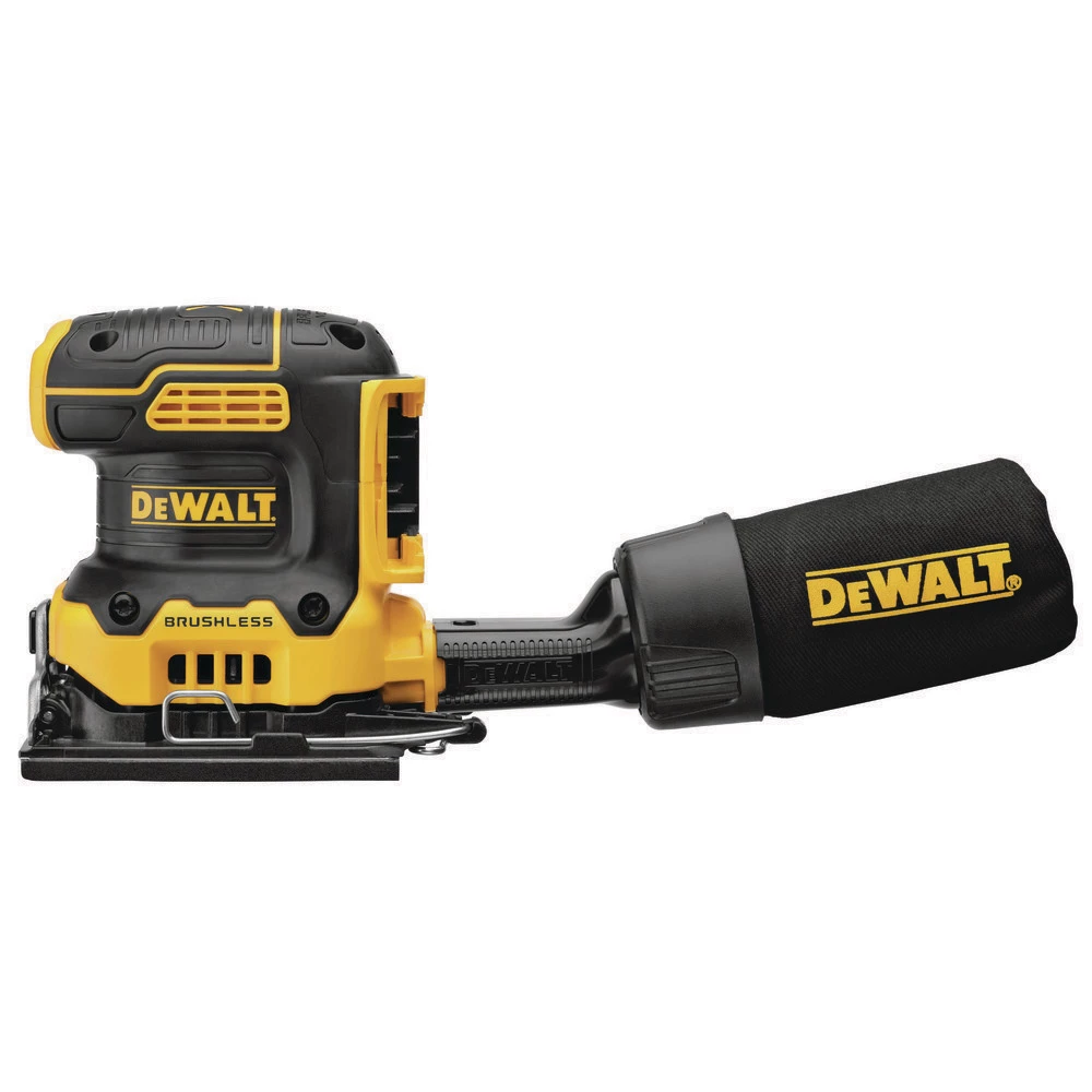 DEWALT XR Brushless Cordless 1/4 Sheet Variable Speed Sander (Bare Tool), 20V MAX, DCW200B 3 DEWALT XR Brushless Cordless 1/4 Sheet Variable Speed Sander (Bare Tool), 20V MAX, DCW200B