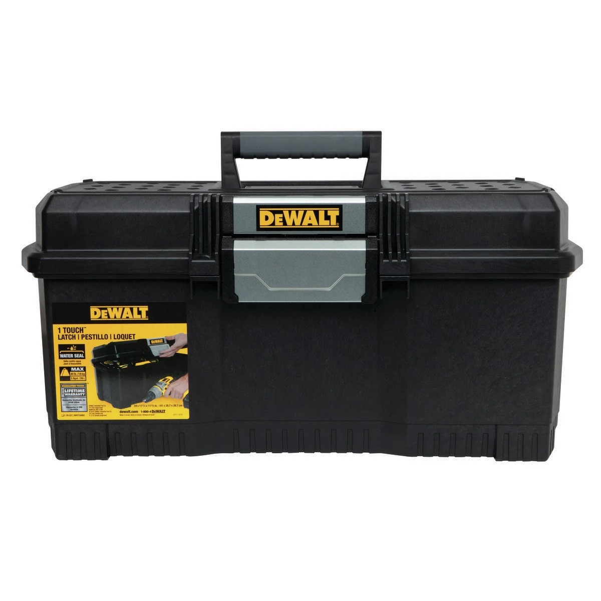 DEWALT 24 IN One Touch Tool Box, DWST24082 8 DEWALT 24 IN One Touch Tool Box, DWST24082 - Image 6