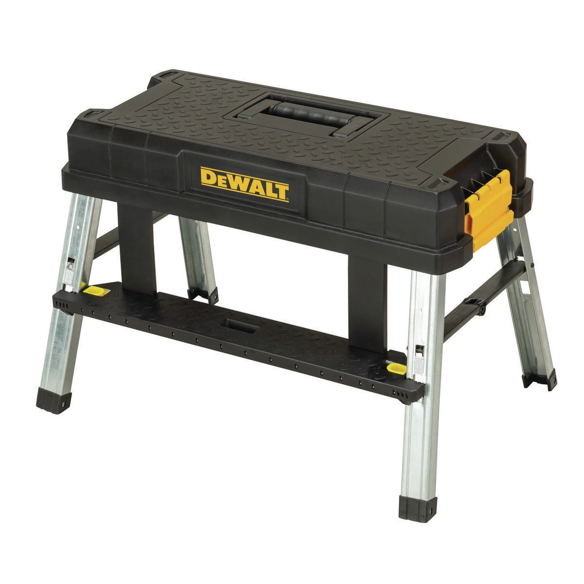DEWALT Step Stool Tool Box, 25 IN, DWST25090 4 DEWALT Step Stool Tool Box, 25 IN, DWST25090 - Image 2