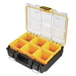 DEWALT ToughSystem 2.0 6-Compartment Deep Compact Organizer, DWST08020 10 DEWALT ToughSystem 2.0 6-Compartment Deep Compact Organizer, DWST08020 -Tools Elegant shop sftp a s assets20220714000000393
