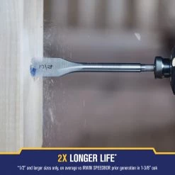 Irwin SPEEDBOR Spade Drill Bit, 7/8 IN x 6 IN, 88814 -Tools Elegant shop sftp a s assets20220714000000444