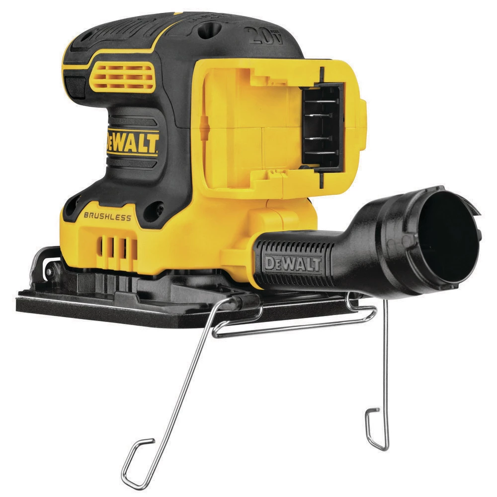 DEWALT XR Brushless Cordless 1/4 Sheet Variable Speed Sander (Bare Tool), 20V MAX, DCW200B 5 DEWALT XR Brushless Cordless 1/4 Sheet Variable Speed Sander (Bare Tool), 20V MAX, DCW200B - Image 3
