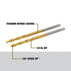 DEWALT Titanium Nitride Coating Speed Tip Bit, 1/8 IN, DW1308 G -Tools Elegant shop sftp a s assets20220714000000552