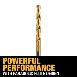 DEWALT Titanium Nitride Coating Speed Tip Drill Bit, 3/8 IN, DW1324 G -Tools Elegant shop sftp a s assets20220714000000580