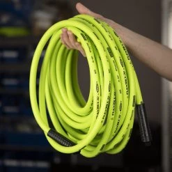 Flexzilla Air Hose, 1/4 IN MNPT Fittings, HFZ3850YW2, 3/8 IN x 50 FT -Tools Elegant shop sftp a s assets20220720000000009